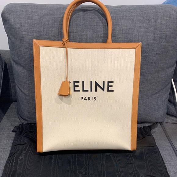 Celine Handbags - Celine vertical tote bag